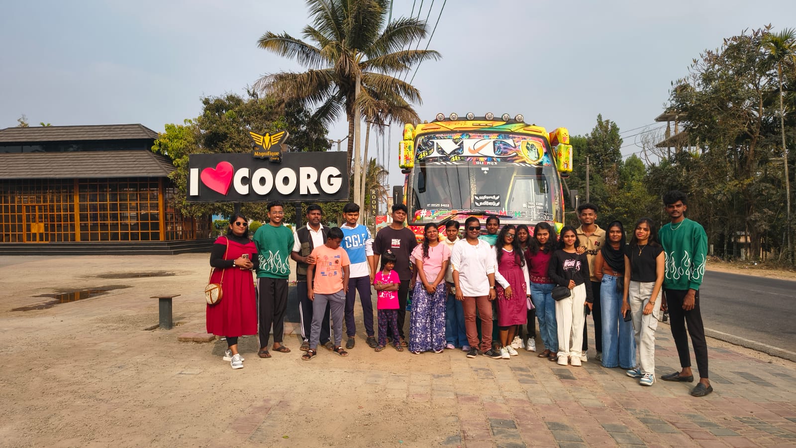 Fenix Holidays group travel memory in Coorg